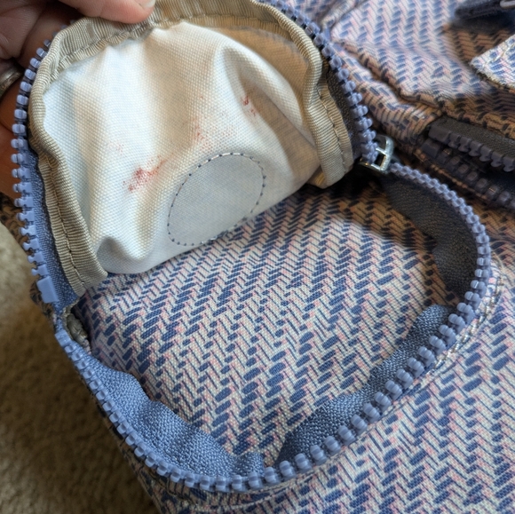 Kipling Live.Light Lovebug Backpack Blue and Pink - Picture 15 of 17